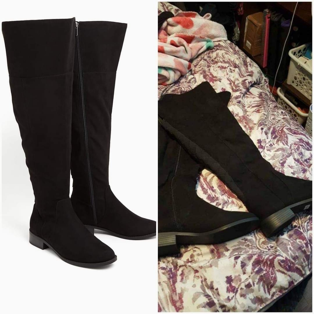 Torrid over knee boots 8.5